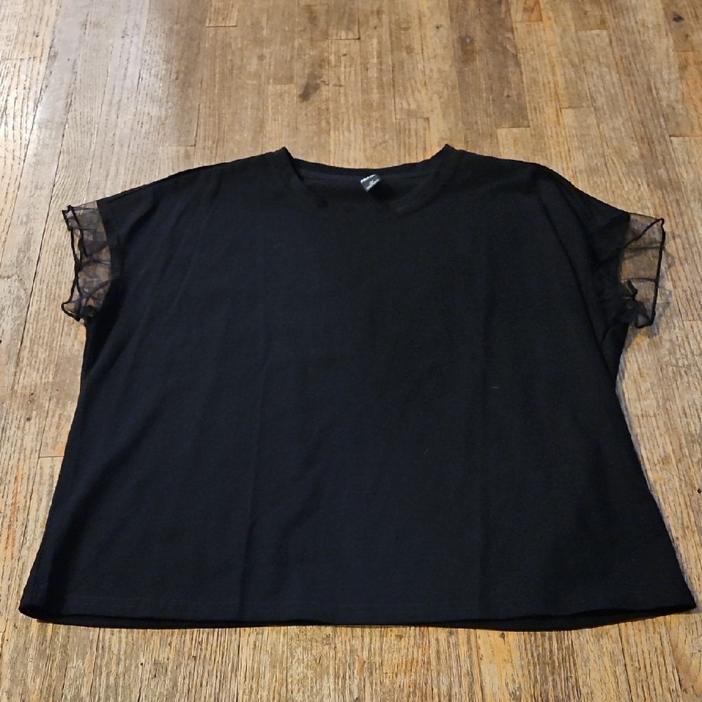 Elegant Black Women's Top
